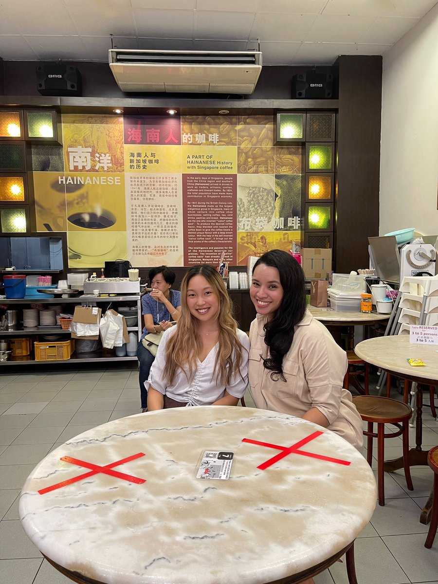 🥟So this happened! Met up with the sweet &amp; vivacious <a href="/QueenBao_/">queenbao.eth 👑</a> of <a href="/FortuneFriends_/">Fortune Friends</a> for an early morning teh and kaya toast brekkie! Loved hearing about her web2 &amp; #web3 journey and so excited for all the things this powerhouse has planned. Wen move to Sg, Lili? 😉 #womeninfts