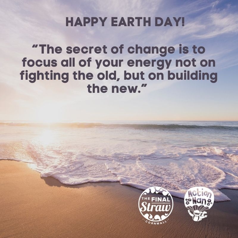 It's #EarthDay so what can you do? ⁠
⁠One thing is to support our eco-friendly map of businesses in #Cornwall that are reducing #single-useplastics

See more at finalstrawcornwall.co.uk⁠
⁠
#WhatWillYouDo #EarthDayEveryDay  #Environment #Sustainability  #noplanetb #earthday2022