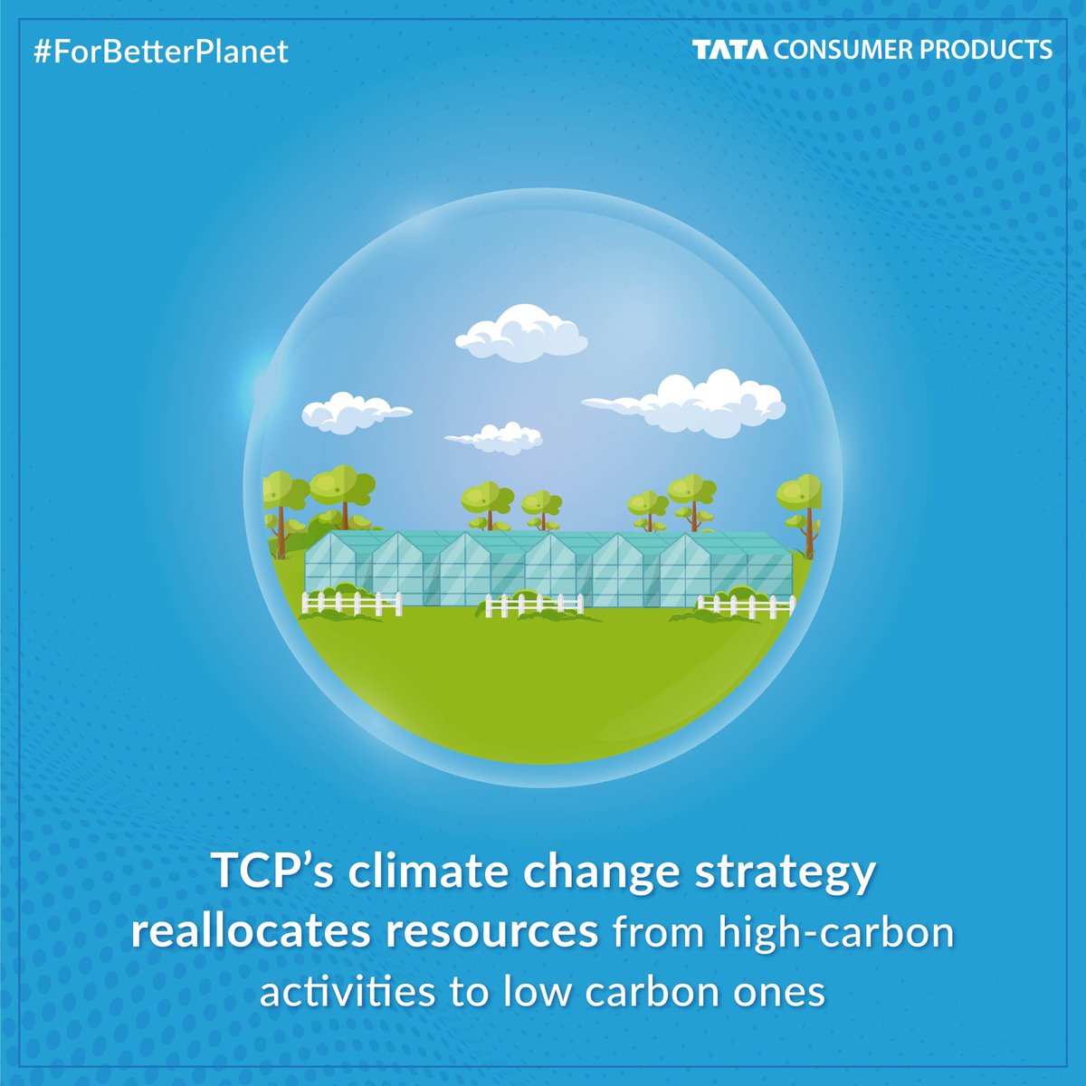 TataConsumer's tweet photo. We aim to reduce carbon emissions by reallocating resources from high-carbon activities to low-carbon ones.
Head over to LinkedIn to know more.
https://t.co/QH8XlOwMHI
#TataConsumerProducts #ForABetterPlanet #ForBetterCommunity #EarthDay2022 #ForBetter https://t.co/l7rSuKQqDL