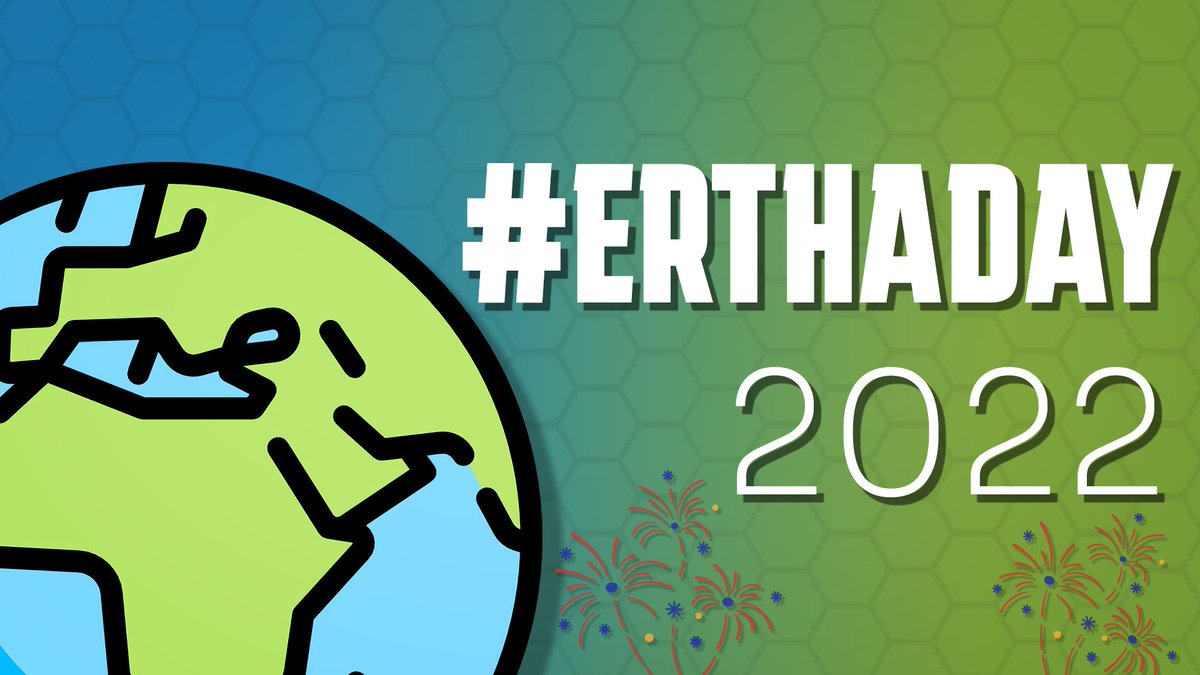 ErthaGame's tweet photo. 🌎 To celebrate ERTHA Day, we’re launching a new community competition!
📸 Take an ERTHA-themed picture/video at awesome locations IN REAL LIFE!
🐦 TWEET it, tag @ErthaGame and use hashtags #ERTHADay #EarthDay!
💎 Three winners will receive a $500 HEX #NFT!
📅 DL - May 1st! https://t.co/204PiVBnrb