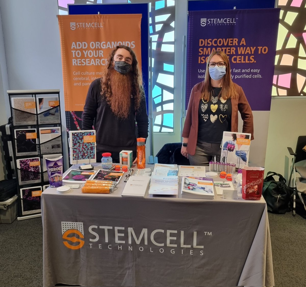 If you are attending the Postgraduate Day at <a href="/cardiffuni/">Cardiff University</a> please stop by <a href="/STEMCELLTech/">STEMCELL Technologies</a> booth to tell us more about your research and have some sweets 🍬. <a href="/HuddFred/">Fred Hudd</a> and I are looking forward to chatting with you 👋
#immunology #organoids #CancerResearch