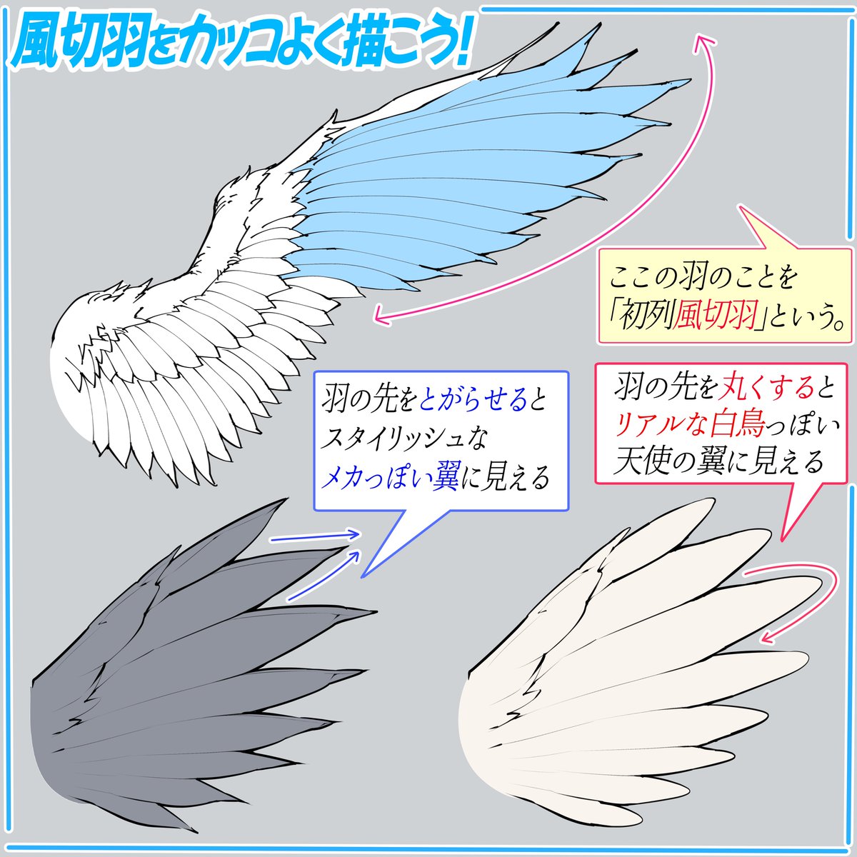 『PSD、CLIP、PNGデータ』
色んな形式でダウンロードできます‼️ 

天使の翼は「羽の並び方や動き方」がとても複雑…💦

翼をデッサンするだけでもかなりの時間がかかります

この素材は『好きな翼をコピーするだけ』一瞬で天使キャラが作れます✨✨📔

天使の翼が描きたい人はよろしければ‼️ 
