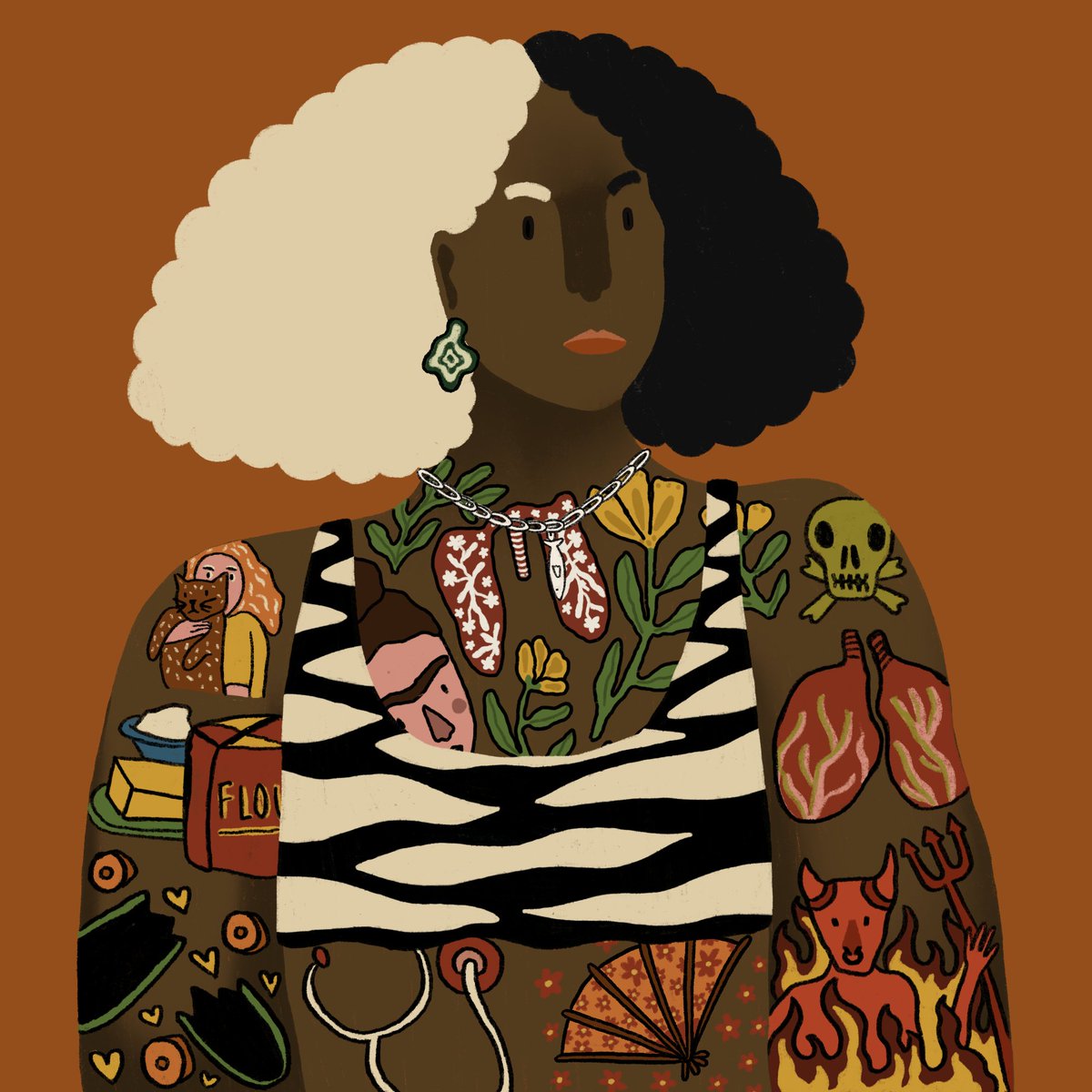 You must say GM to this badass Lady!