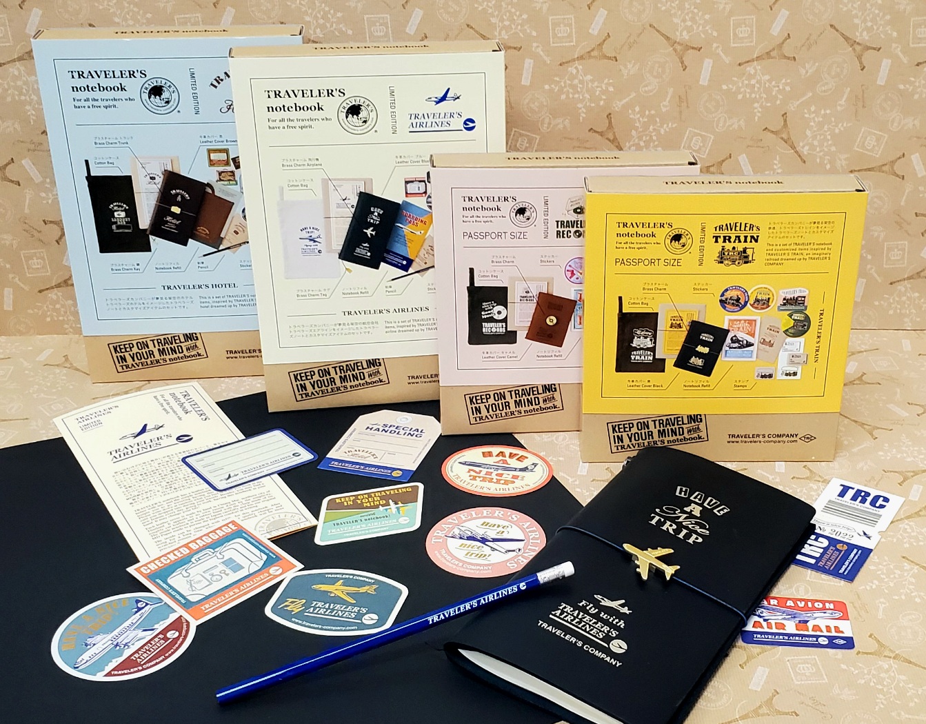 トラベラーズノート 2023限定セット ホテル 土日限定 トラベラーズ