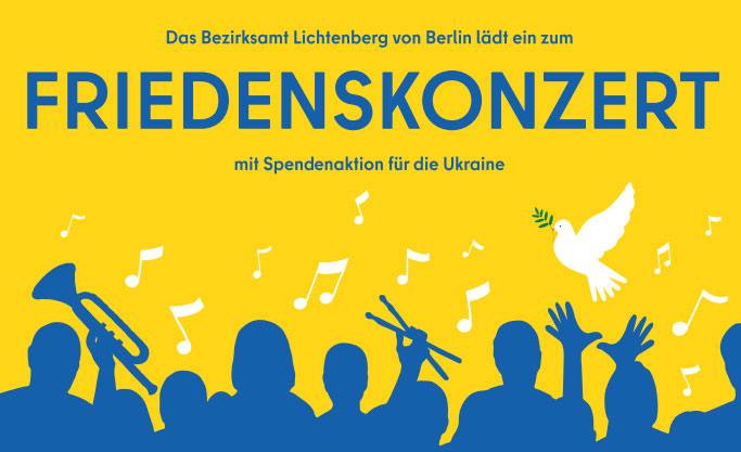 MSBerlinLi's tweet photo. Kommt alle zum großen Friedenskonzert am 30.04.2022, um 14 Uhr auf den Anton-Saefkow-Platz in Berlin Lichtenberg! Dabei das Schostakowitsch-Sinfonieorchester und die Rhythm &amp; Melody Concertband u.a.

https://t.co/AtfSTl7OzU https://t.co/bvGUuvI9VZ