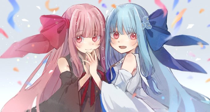 祝琴葉姉妹8周年のtwitterイラスト作品 祝琴葉姉妹8周年のtwitterイラスト作品