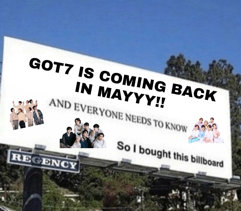 fendiseuni's tweet photo. THIS IS NOT A DRILL. GOT7 IS COMING BACK THIS MAY!!!!!! 😭😭😭😭😭😭😭😭😭😭😭😭😭😭😭 https://t.co/gPVW5zxAHn