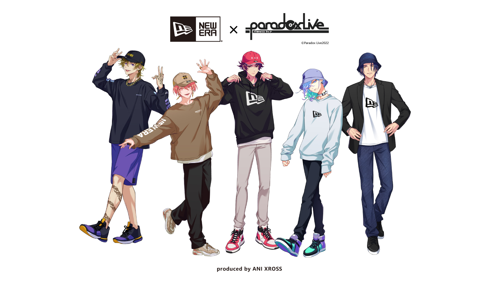 パラライ new era コラボキャップ パラライ×NEW ERA」コラボ第1弾はキャップ&ハット！特典は九頭竜