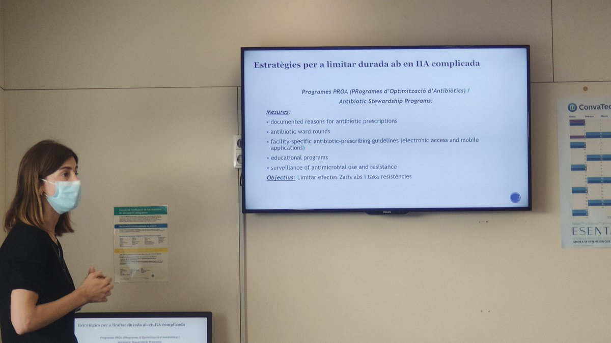 EBombuy's tweet photo. Gràcies @montsejuvany. Sessió d'actualització en infecció intraabdominal, equips PROA i programa 7VINcut. Excel.lent model de recerca. Molt per aprendre! @CSdMaresme @hggranollers @SCatCir @SIQ_aecirujanos https://t.co/cj1uJKiA95