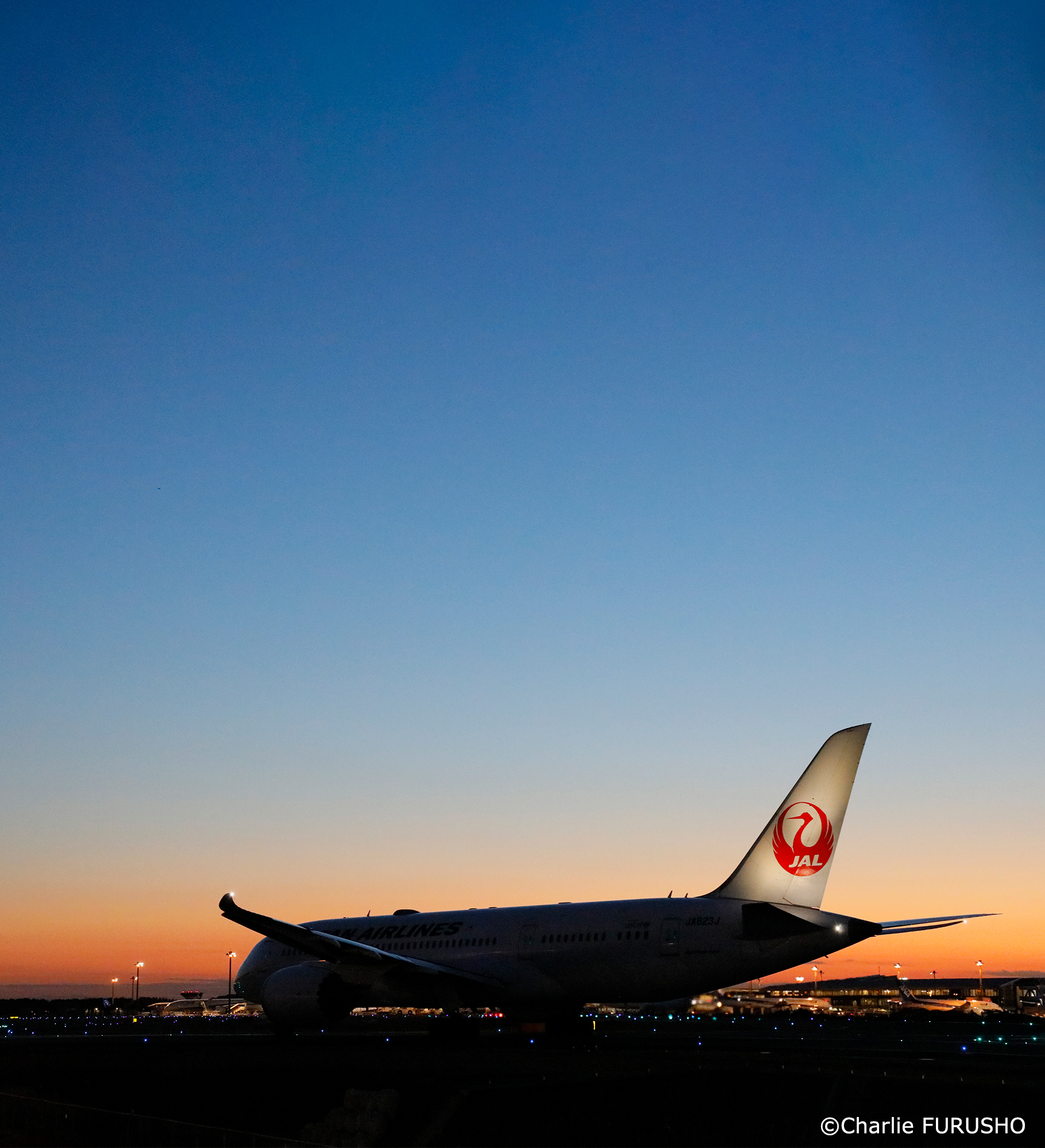 Japan Airlines Jal どうも Jalの中の人です W ノ 優しい空の色に包まれた 夕暮れ時の ボーイング787 をお届け 浮かび上がる鶴丸と シルエットにうっとり 今週も お疲れさま でした Jal787就航10周年 Jal癒しの風景 T Co Japan Airlines Jal どうも Jalの中の人です W ノ 優しい空の色に包まれた 夕暮れ時の ボーイング787 をお届け 浮かび上がる鶴丸と シルエットにうっとり 今週も お疲れさま でした Jal787就航10周年 Jal癒しの風景 T Co
