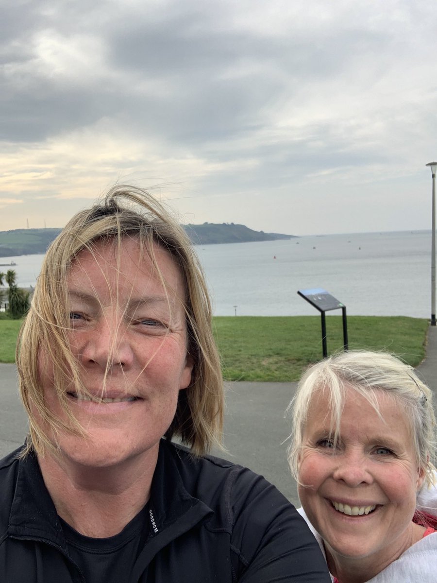 ⁦⁩ ⁦<a href="/BBCSpotlight/">BBC South West</a>⁩ post breakfast shift run! A great week directing the lovely ⁦<a href="/annavarle/">annavarle</a>⁩ Our 7am stretches paid dividends.