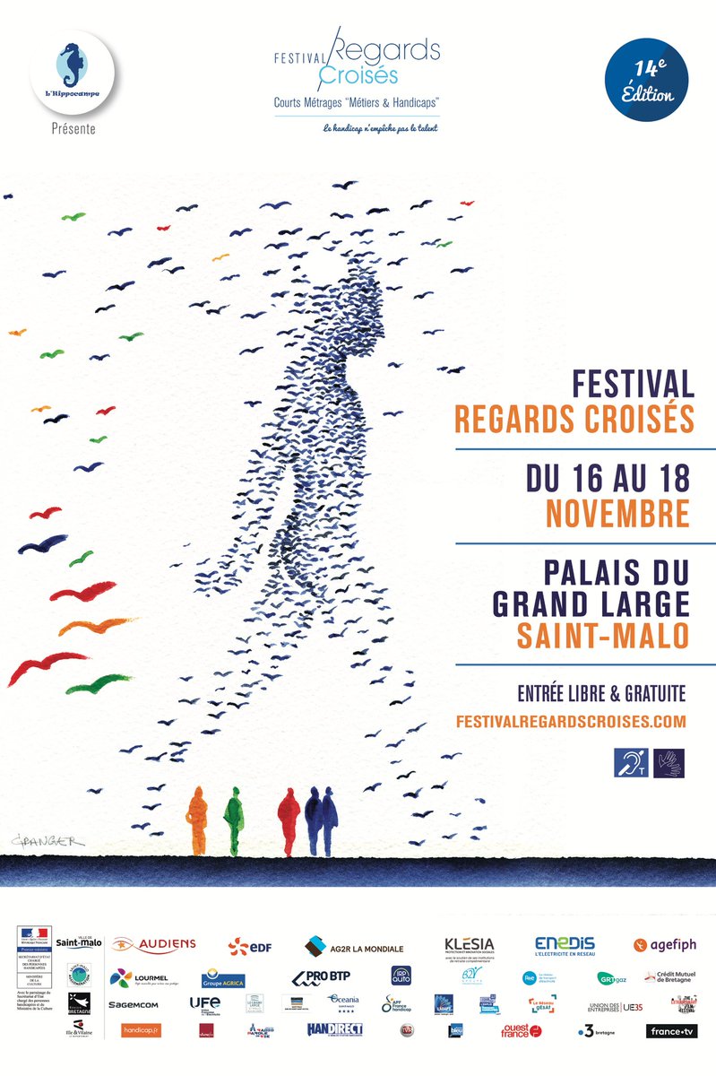 L'Agefiph est partenaire du festival Regards Croisés 🎬

Courts métrages " Métiers et handicap ", le handicap n'empêche pas le talent 📽

Le festival a besoin de vos films. Alors, soyez créatifs !

👉🏼 Plus d'infos : bit.ly/3vrR7E0