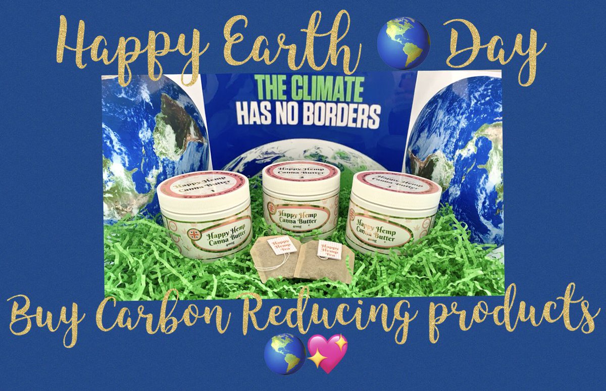 cbdbakes_ltd's tweet photo. Happy Earth 🌎 Day everyone 💚🙏🏻. Never has it been more important for us to address environmental issues. Buy natural sustainable products from a carbon neutral company and lets care for the planet together 🌎💚🙌🏻 #cbdbakes #cbd #cbdhemp #hempbutter #hemphoney #hemptea https://t.co/pV2Tf1ItBH