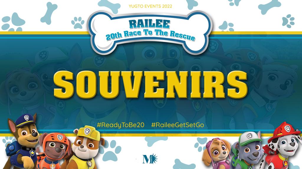 2OTHRACE's tweet photo. ㅤ ͏͏
 ͏͏
                        ʕ˵• ᴥ •˵ʔ
                     ς( RAILEE )っ
           20th Race to the Rescue

                🐾 SOUVENIRS 🐾
 
                   #ReadyToBe20
                 #RaileeGetSetGo
          #PatungoSaBagongYugto

͏͏
ㅤ https://t.co/h1HxekXSpA