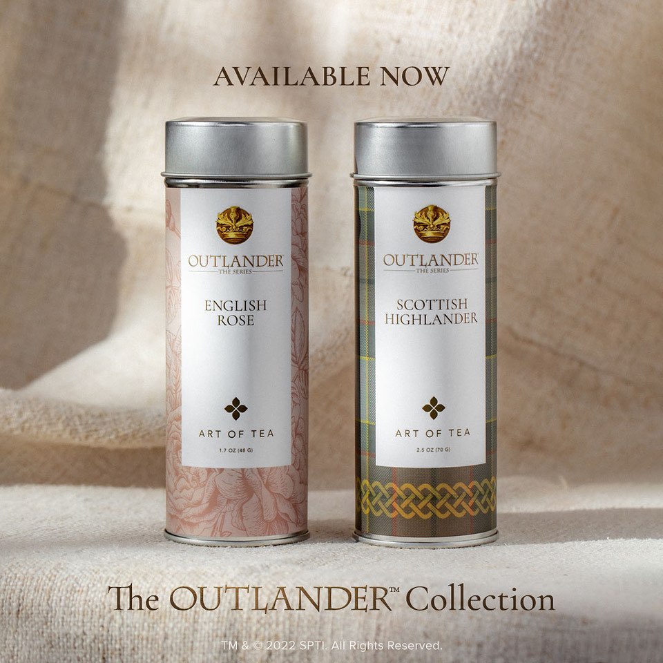 OutlanderUni101's tweet photo. THE OUTLANDER TEA COLLECTION #OutlanderTea #Tea
ENGLISH ROSE #EnglishRose (Green)
SCOTTISH HIGHLANDER #ScottishHighlander (Black)
@Outlander_STARZ Television Series
Adapted from the #OUTLANDER Series
by Diana Gabaldon #DianaGabaldon @Writer_DG
Source: https://t.co/cnSoQwRn0u https://t.co/uCrBw3yJcC