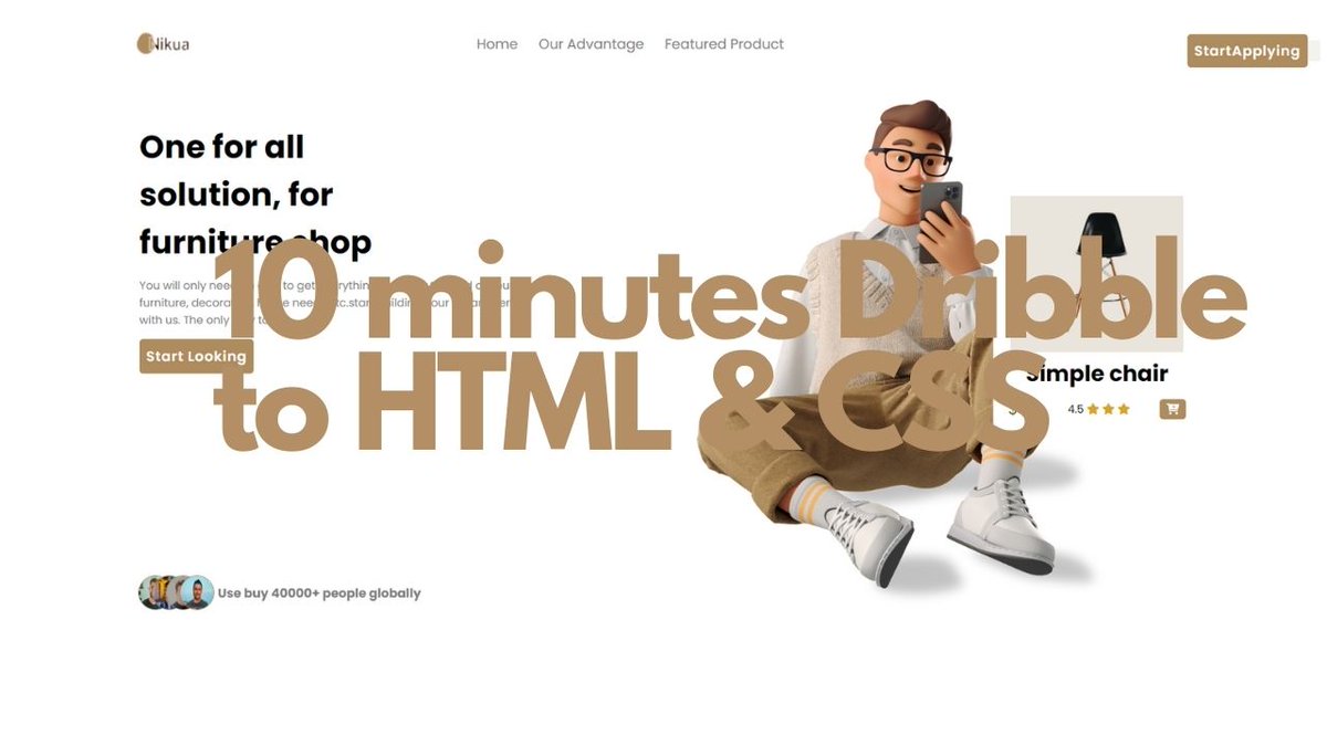 hmoxygen20's tweet image. 10 minutes dribble to HTML and CSS 2022 youtu.be/PercqMu5Hyg
#Dribble_to_HTML_and_CSS
#HMoxygen #html #css #website #website_design