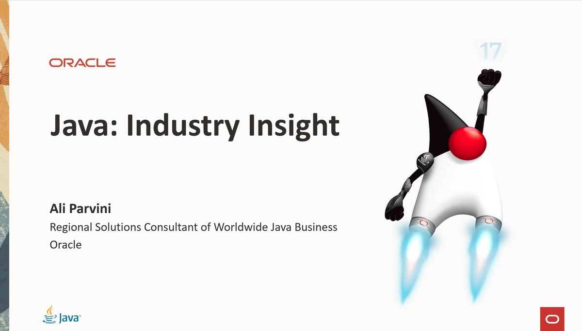 Java: Industry Insight webcast, a Java-focused event where learners came together to hear real experiences and practical advice from industry experts.
blogs.oracle.com/academy/post/i…