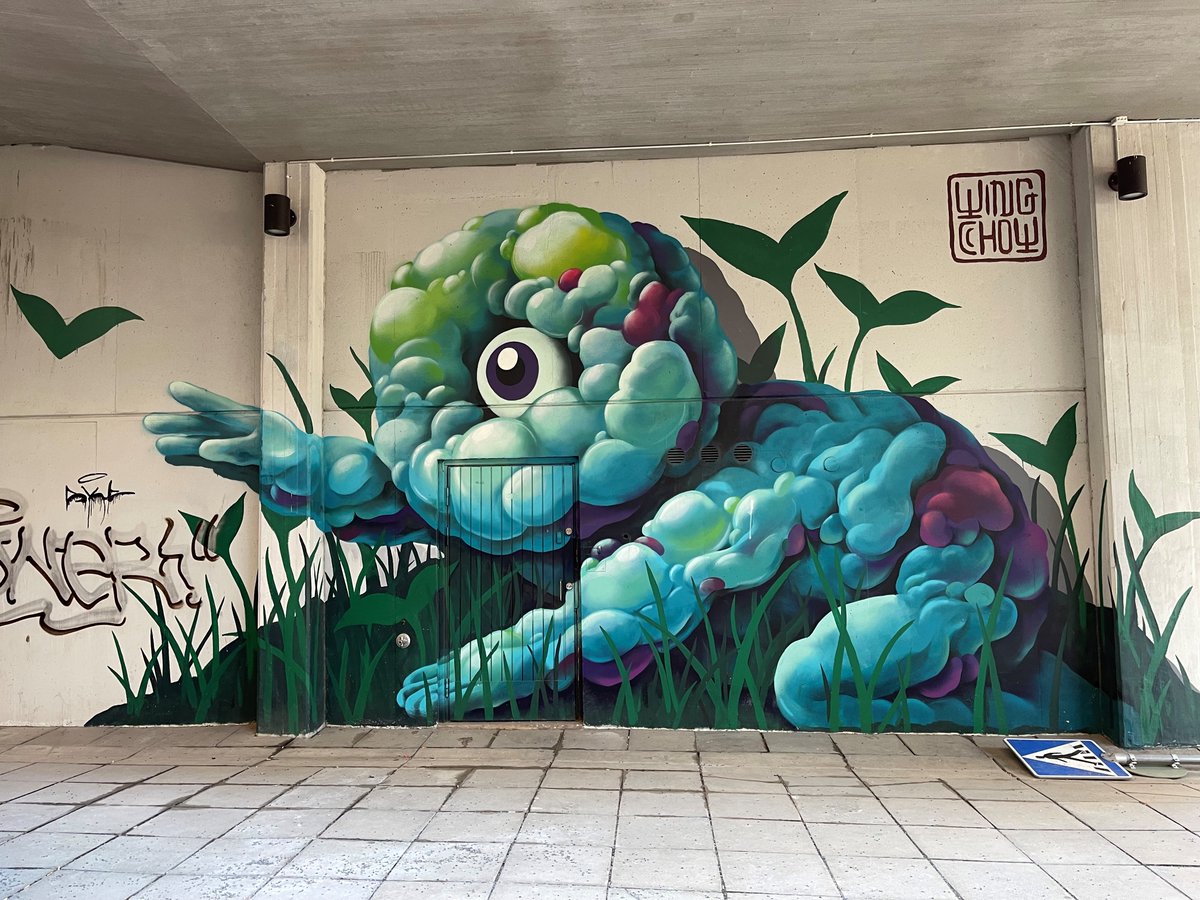 Cdesarts's tweet photo. #Photodujour 📸

La fresque de Wingchow à Helsinki 👀

📷@AgatheHakoun

#wingchow #StreetArt #EarthDay #Jourdelaterre https://t.co/fmD10VFuxR