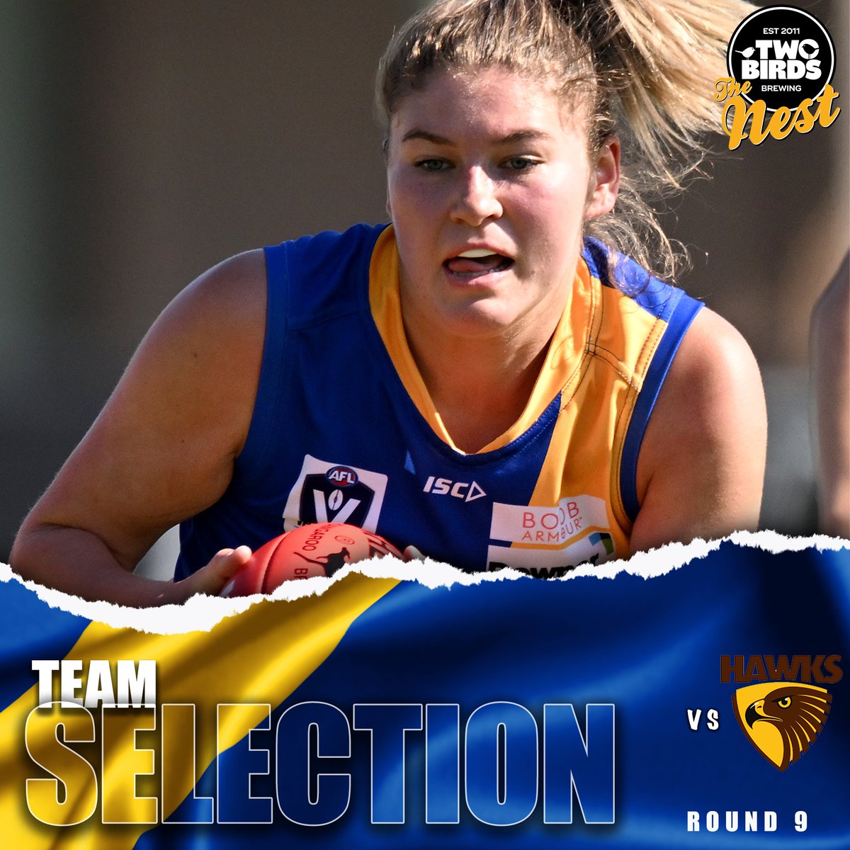 A handful of changes this week as VFLW returns tomorrow, including a special debutant! 

👉 READ: bit.ly/389Osab

Brought to you by <a href="/TwoBirdsBrewing/">Two Birds Brewing</a> 

#ProudlyWilliamstown