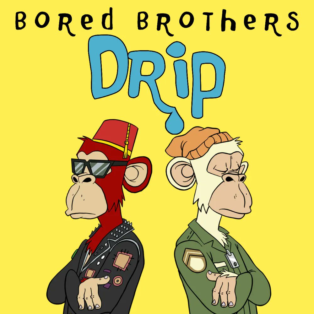 美國知名搖滾樂隊 在推特上表示與挪威知名DJ Kygo 共同組建一支 BAYC 元宇宙樂隊「Bored Brothers」。 該樂團的首支單曲 Drip 將於台灣時間 23 日早上 5 點發售