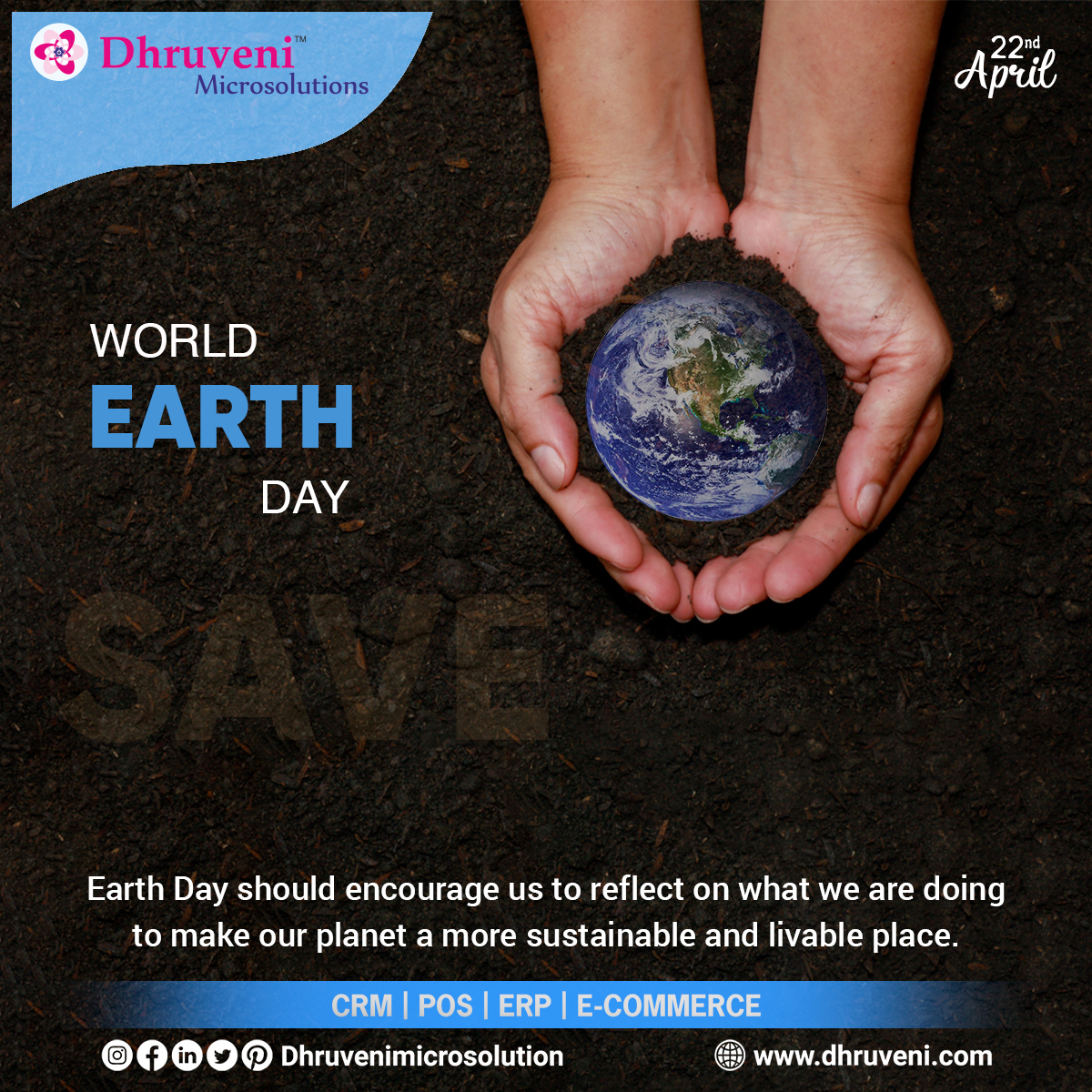 DhruveniMicro's tweet photo. 🔵World Earth 🌎 Day 🥳🎉🎈
"No Earth, No Birth"
.
#worldearthday #worldearth #worldearthday2022 #minimaldesign #socialmediastratergist #socialmedia101 #socialmediadesign #socialmediatools #socialsamosajobs #socialmediaguru #socialmediaads #socialmediaagency https://t.co/pgsSYHuo52
