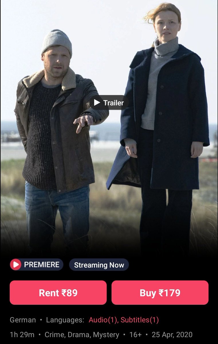 CinemaRareIN's tweet photo. Inspector Ria Larsen endeavours to catch a brutal serial killer, who may or not be a cunning copycat of another serial killer.
German film #Copykiller (2020) by #JohannesGrieser, now available on @BmsStream. https://t.co/7fuIOWY0eU