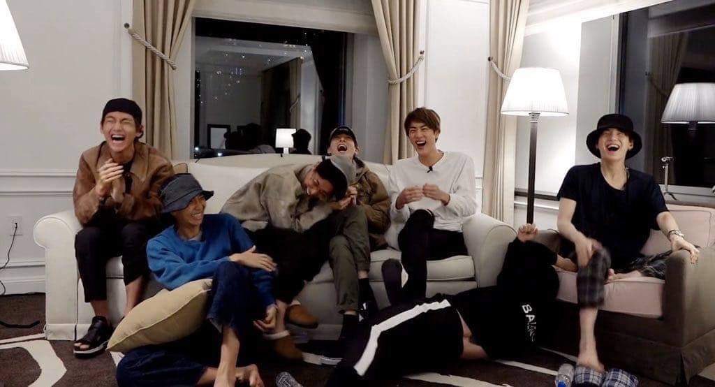 serotans's tweet image. “BTS cringing at themselves”

–– 🖇️ a super chaotic thread ;