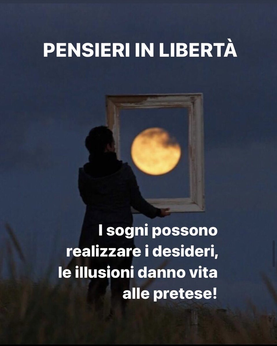 OlivieroBianchi's tweet photo. #autorebianchi #pensieriinlibertà #sogni #desideri #illusioni #pretese https://t.co/wj7OqLJpPT