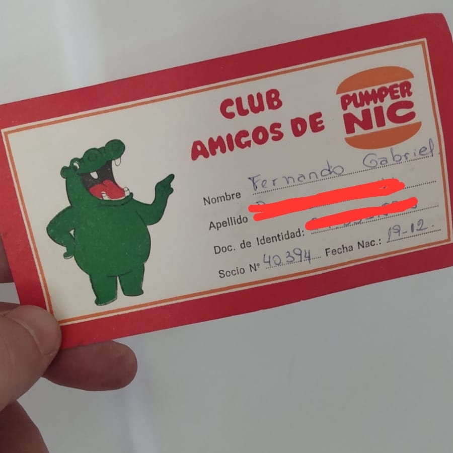 Fernichi's tweet photo. @CapitanaPopeya Yo soy socio de @pumpernic 😌 https://t.co/bR9XWlSSeY