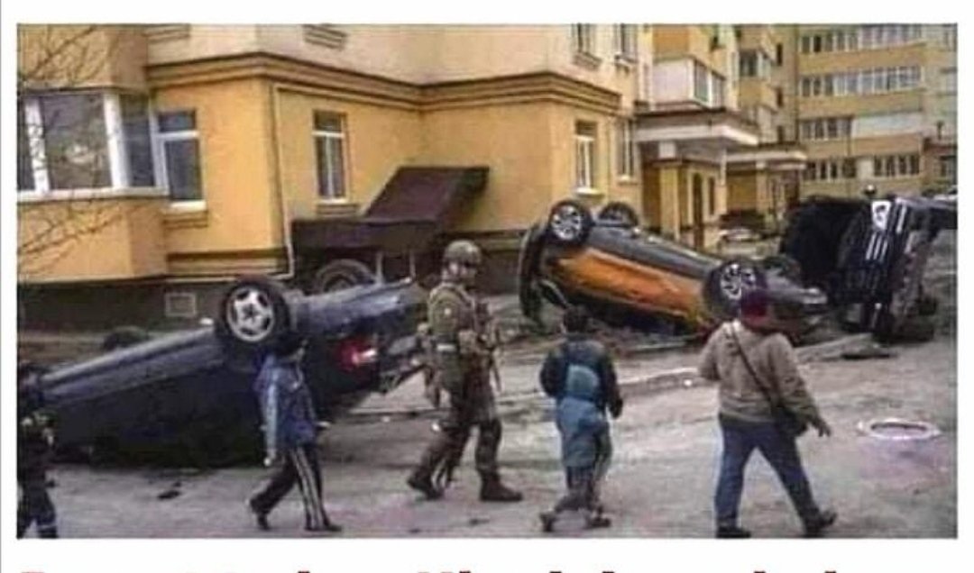 Buenos días,
Me llamó la atención la foto de una noticia del conflicto en Ucrania:
La calidad de las ventanas en Ucrania es simplemente increíble (pese a las bombas y los tiroteos).
No se rompen!!!🤡
Feliz viernes.....