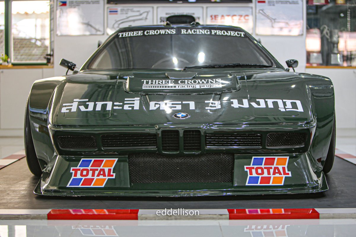 edd_ellison's tweet photo. The only #coffeeshop in the world with a #BMW M1 racecar. More here: https://t.co/xrRIS6NrBx https://t.co/lpxyEo9kzw