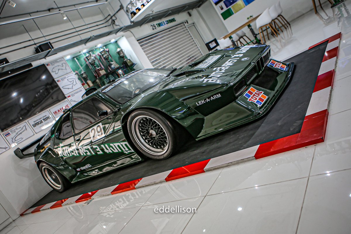 edd_ellison's tweet photo. The only #coffeeshop in the world with a #BMW M1 racecar. More here: https://t.co/xrRIS6NrBx https://t.co/lpxyEo9kzw
