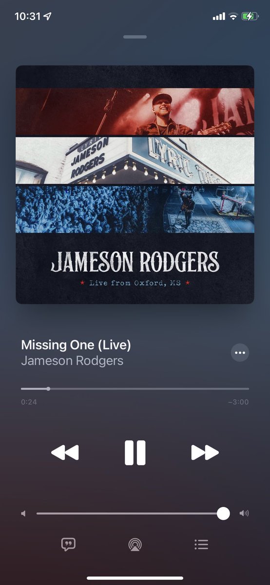 Volume turned all the way up for this one 🙌🏼🙌🏼🙌🏼🙌🏼🥳 <a href="/jamesonrodgers/">Jameson Rodgers</a> #MissingOne #NewMusicFriday Eve🌙
