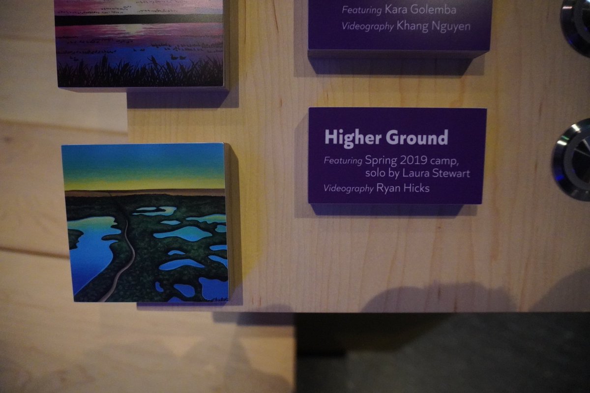 WOW! I got a sneak peak at the new exhibit, at the <a href="/royalsaskmuseum/">Royal Saskatchewan Museum</a>. @songs4nature have an amazing display that features our group songs! I am so proud to have my work as a part of the RSM. #yqr go check it out this weekend! #happyearthday🌎