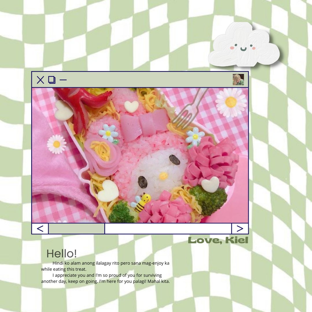 ⠀ ⠀꒰ᵕ༚ᵕ⑅꒱  special delivery!

for, <a href="/popsiycle/">َ͏͏͏͏</a> . . .
⠀ ⠀   ╰► hi, eat ka na!
⠀ ⠀
⠀ ⠀ꕥ nami.