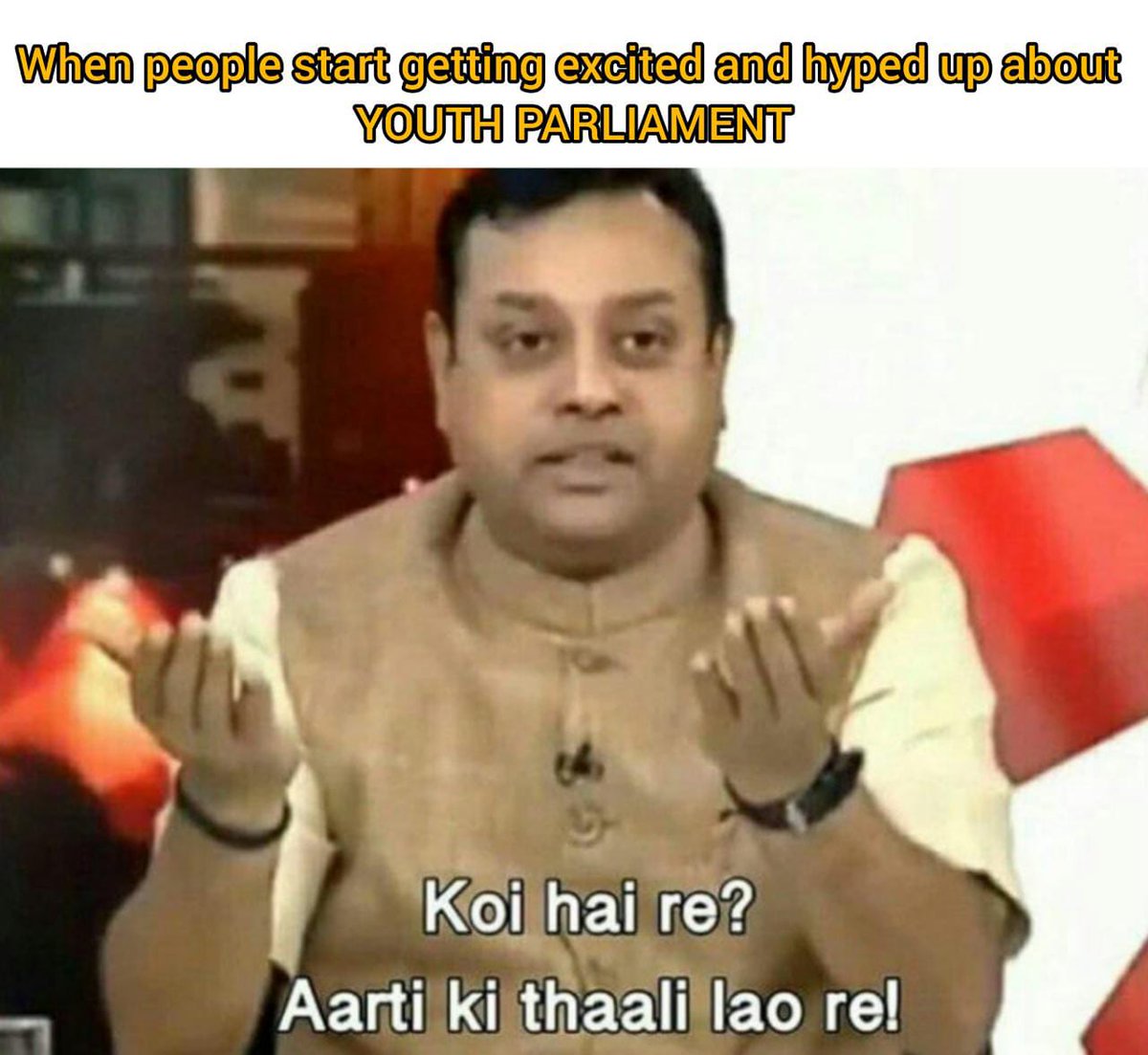 jssyp23's tweet photo. //Parliament Meme// 

#youthparliament #rajyasabha #uniformcivilcode
#debate #debating #indianparliament #secularism #jssyp22 #memes #politicalmemes https://t.co/vt4SXbqsmE
