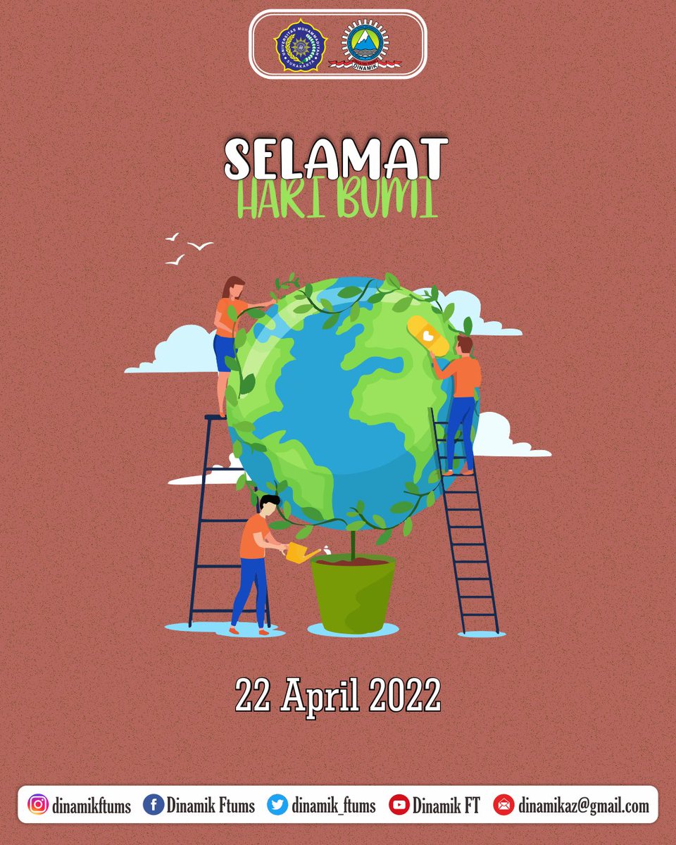 Bumi diamanatkan oleh Tuhan kepada manusia untuk dikuasai, bukan untuk dieksploitasi. Lihatlah perbedaan mendasar antara keduanya. Mari jaga bersama rumah kita. Mari bersama-sama menjaga kelestarian dan kebersihan bumi. Selamat Hari Bumi!!!