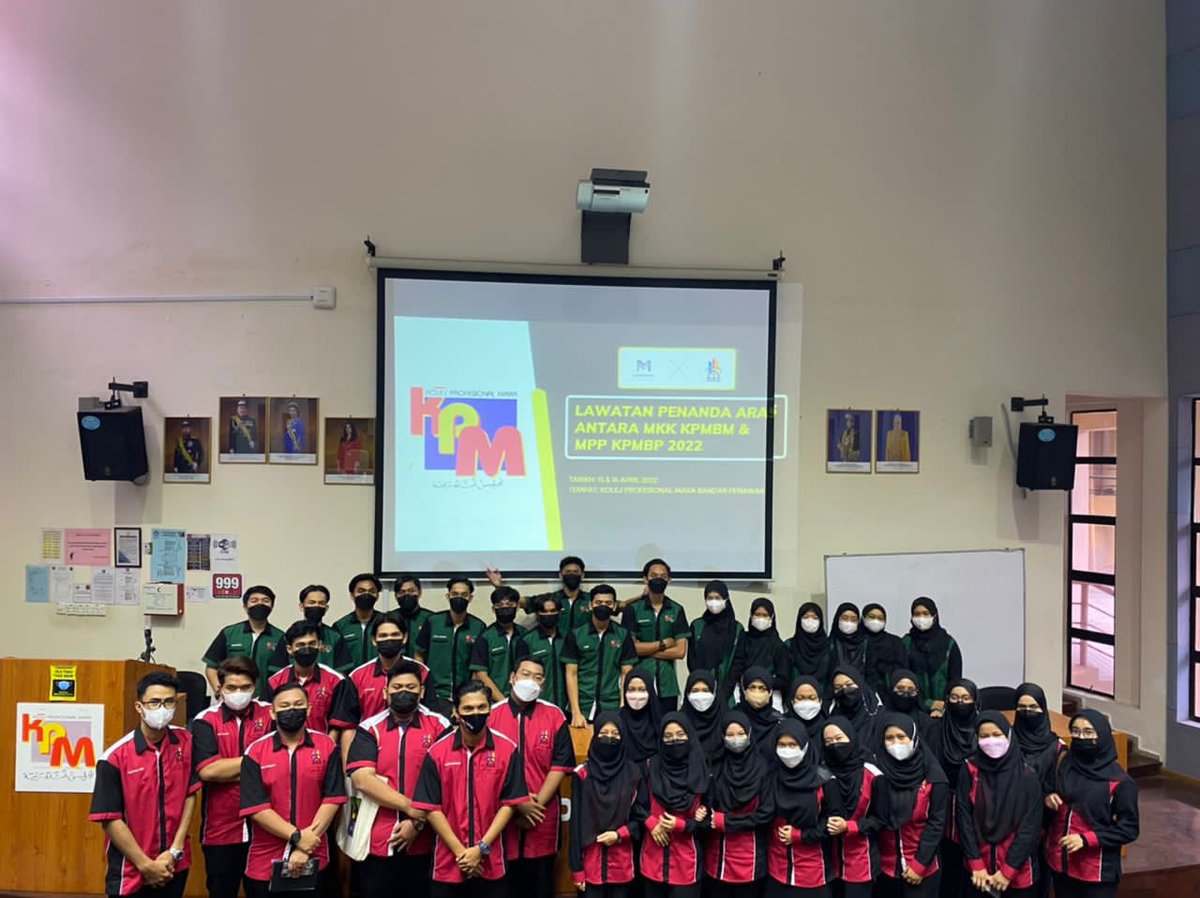mppkpmbp_'s tweet photo. LAWATAN PENANDA ARAS KOLEJ PROFESIONAL MARA BANDAR MELAKA 2022

Kami daripada pihak Majlis Perwakilan Pelajar KPMBP mengucapkan ribuan terima kasih kepada Majlis Kolej Kediaman KPMBM kerana sudi hadir ke kolej kami dan memberi kerjasama yang amat baik semasa program.#kpmbm #kpmbp https://t.co/Qi1B1l37vh
