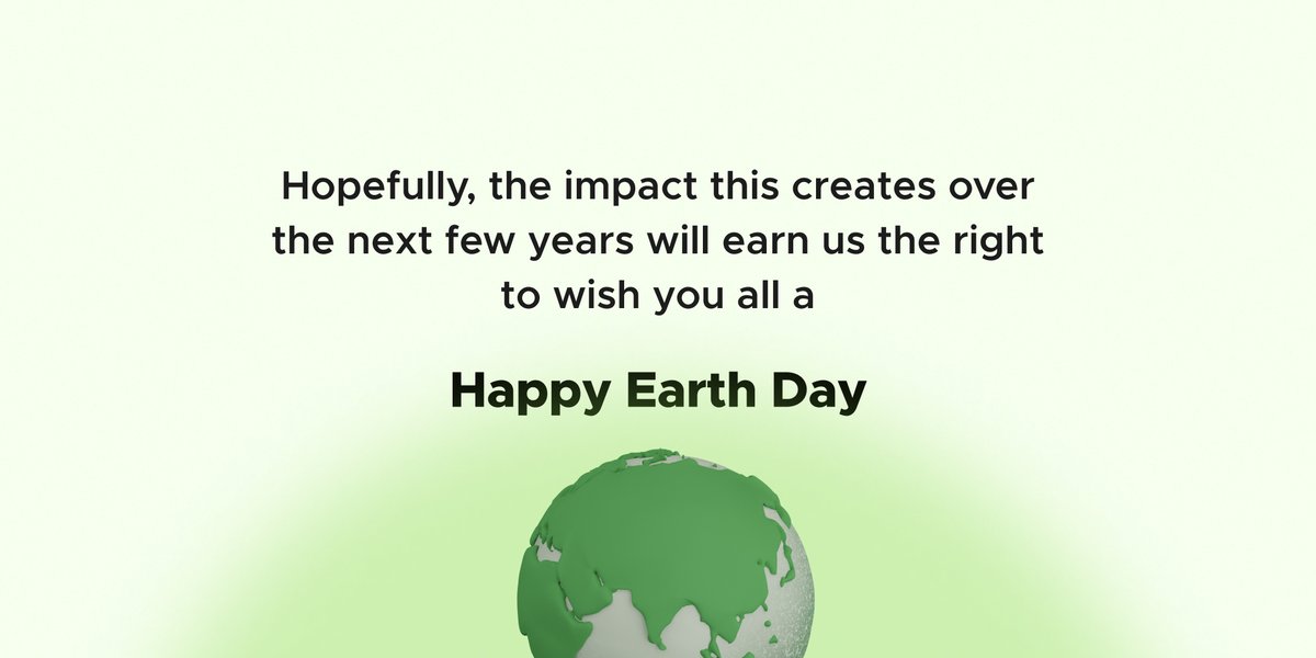 zomato's tweet image. We don't have a post for Earth Day. We have a plan for it.