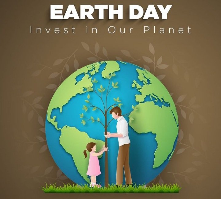 apasa433's tweet photo. Happy Earth day 
Invest in our planet - 2022 https://t.co/tE0hNMTxGv