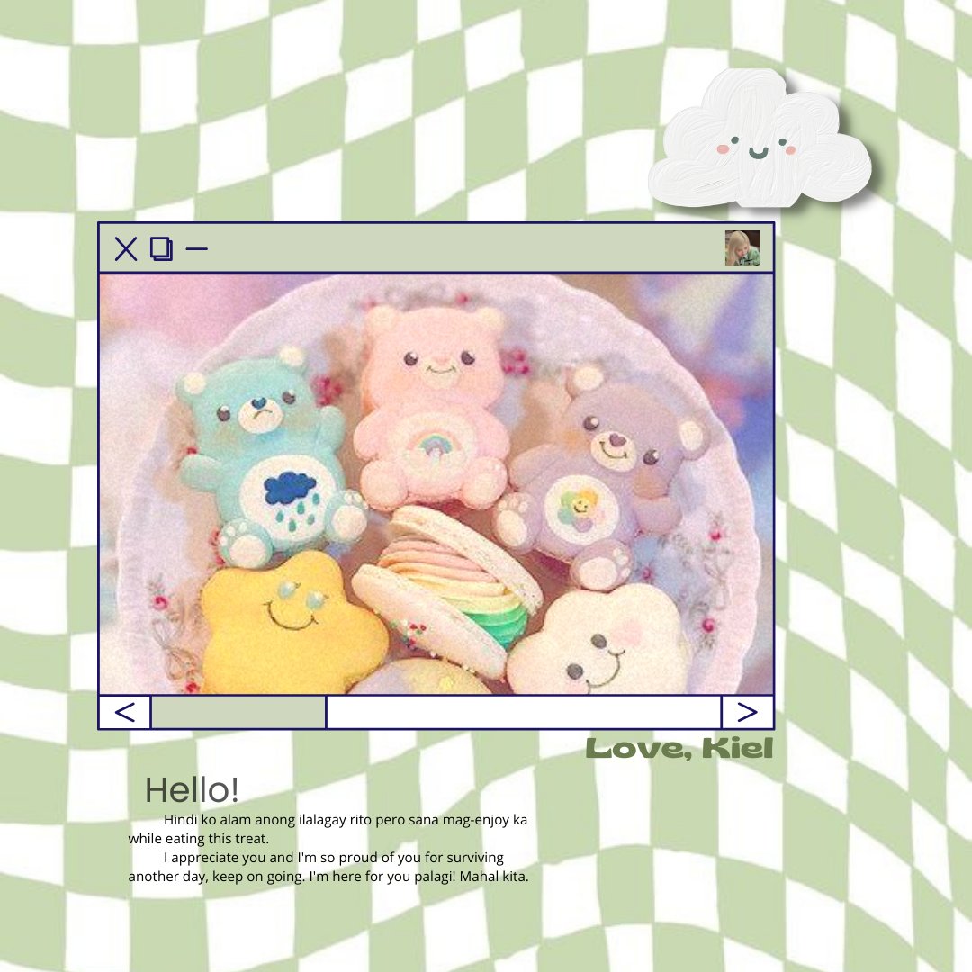 ⠀ ⠀꒰ᵕ༚ᵕ⑅꒱  special delivery!

for, @iYSHACHEN . . .
⠀ ⠀   ╰► hello, my ate!
⠀ ⠀
⠀ ⠀ꕥ nami.