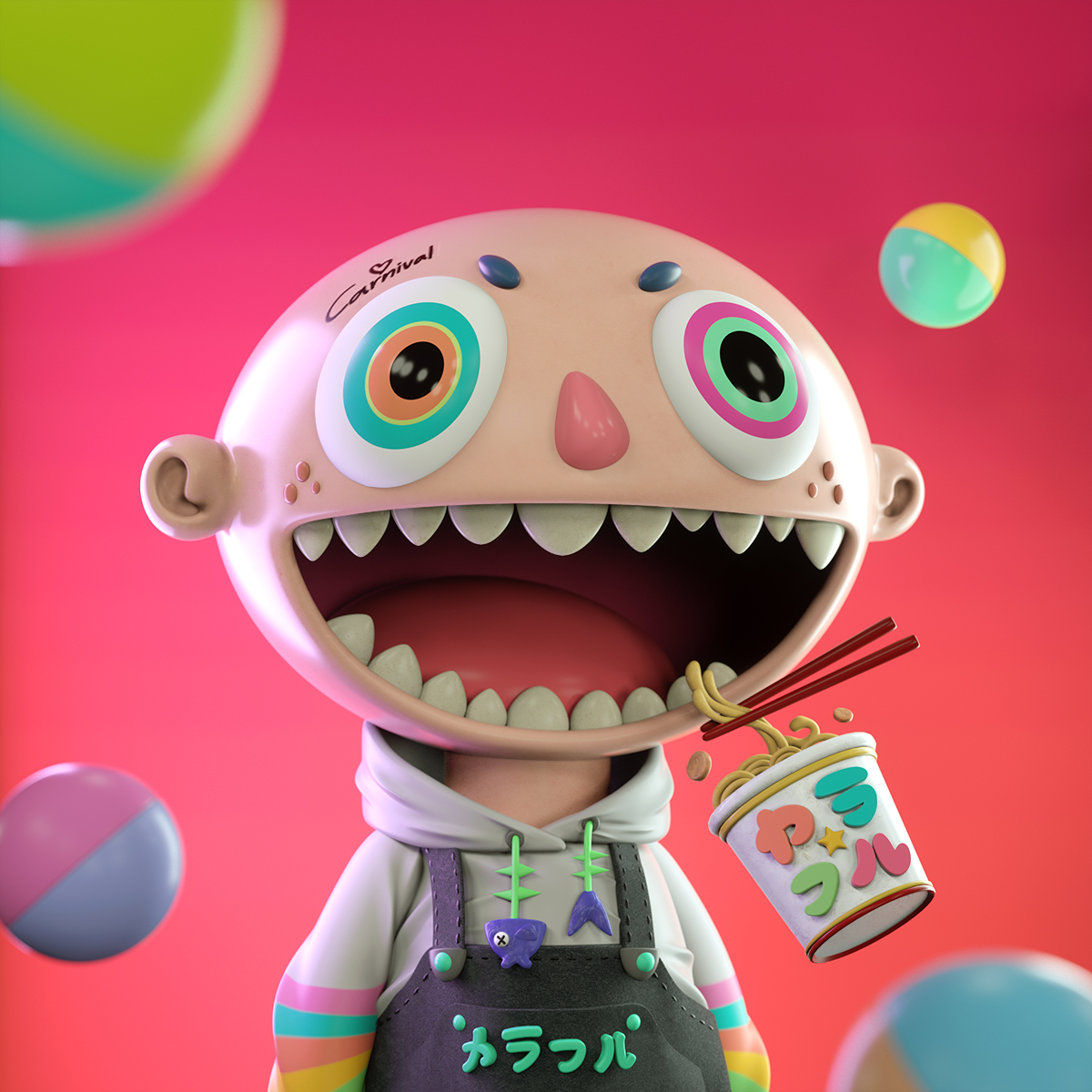 My Fanart KARAFURU "Mosu"
I Love this character so much.❤️👶
#KarafuruArt