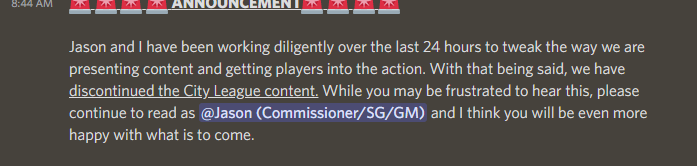 cant wait to see if i end up at oregon michigan or ucla with this announcement that the higher ups at <a href="/SGBA2K/">SGBA</a> abolishing the high school city league