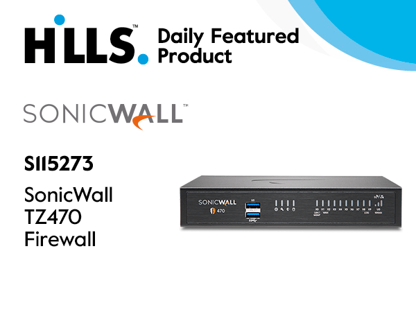 Let's start with the benefits! Stop malware, ransomware &amp; threats at the gateway! Boost employee productivity by blocking unauthorized access with traffic segmentation &amp; access policies with SonicWall’s TZ470 Firewall.

Visit hills.com.au/p/information_…

<a href="/SonicWall/">SonicWall</a> #youcanrelyonhills