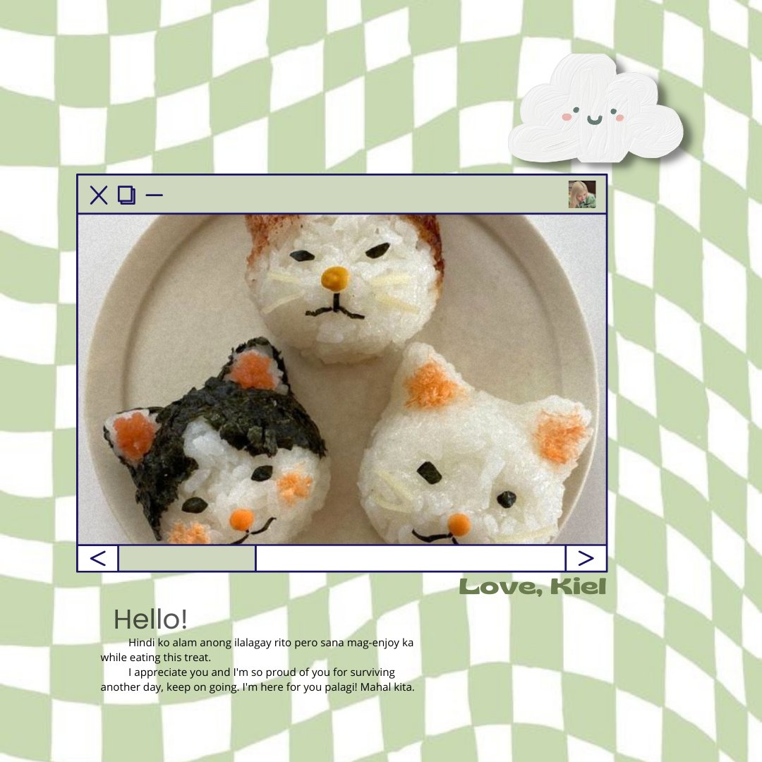 ⠀ ⠀꒰ᵕ༚ᵕ⑅꒱  special delivery!

for, @strawberrymonay . . .
⠀ ⠀   ╰► hello, mukha kang monay na may amag. /t 🫶🏻
⠀ ⠀
⠀ ⠀ꕥ nami.