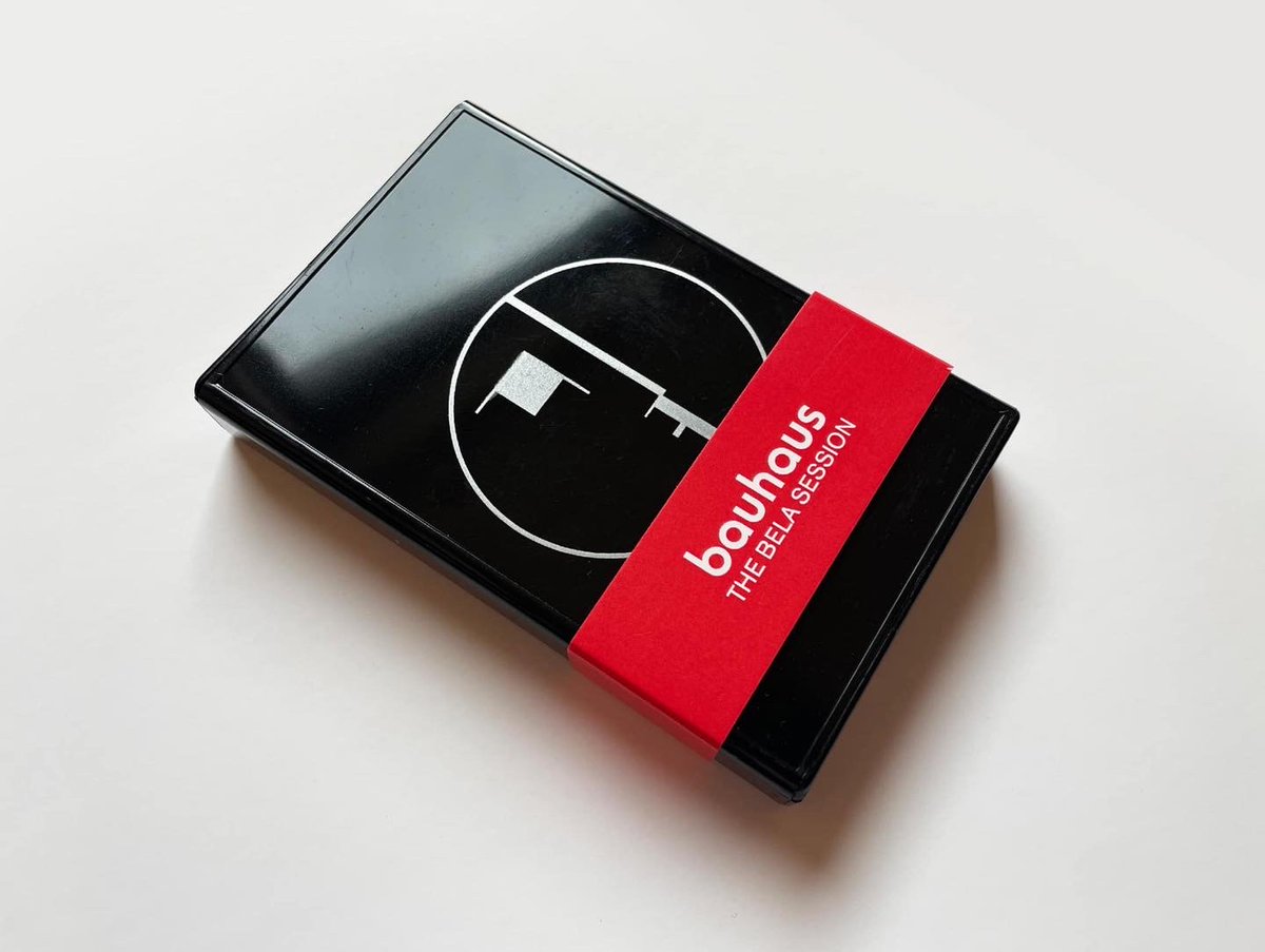 “The Bela Session” is the complete recording of Bauhaus' first studio session available on red/black vinyl and red cassette. Includes 3 previously unreleased tracks.
bauhaus.bandcamp.com
roughtrade.com/gb/bauhaus/the…