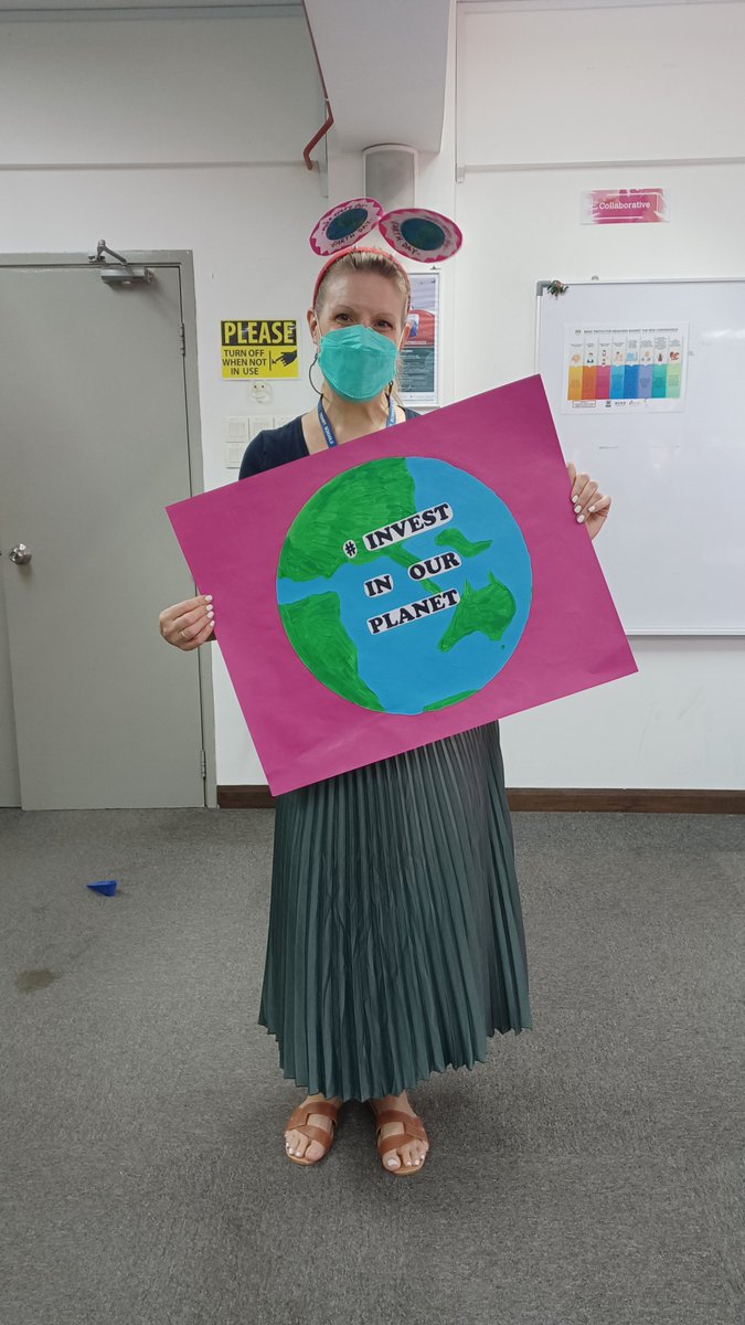 Celebrating #earthday today #ISPFutures #TenbySEG