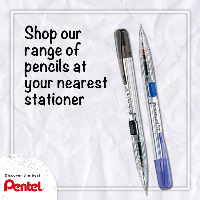 PentelSA's tweet image. A friend of ours got engaged to a pencil. He was really excited to introduce his friends to his wife 2B. Shop Pentel’s range of pencils at your nearest stationer. 

#Pentel 
#StationeryHumor 
#Creativity 
#Pens
