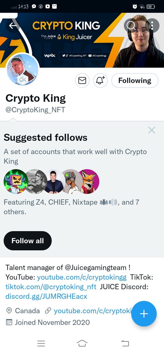 jamjam89yagong's tweet photo. @CryptoKing_NFT Find a purpose to serve, not a lifestyle to live.” “Make the most of what you have and keep your standards high. Never settle for anything less than you deserve or are capable of achieving.”♥♥♥
●DONE FOLLOWING https://t.co/vLob7ye2SU