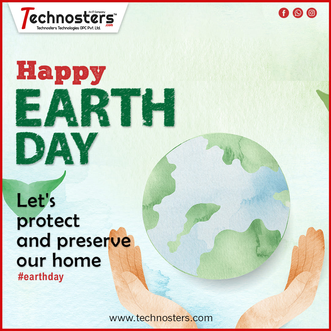 technosters's tweet photo. Let's come Digitally to celebrate World Earth day with Social Distancing🤝🤝!!
.
.
.
.
#technosters #EarthDay #EarthDay2022 #growfaster #savelives #saveearth #WorldEarthDay #socialmedia #seo #protect #preserve https://t.co/rbj16dDNtL